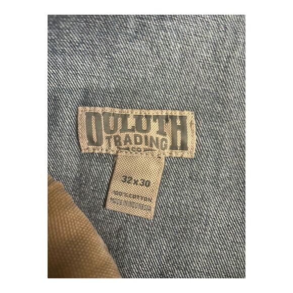 Duluth Trading Co Jeans Mens 32x30‎ Classic Straight Leg Denim Work Jeans Blue - Picture 4 of 8